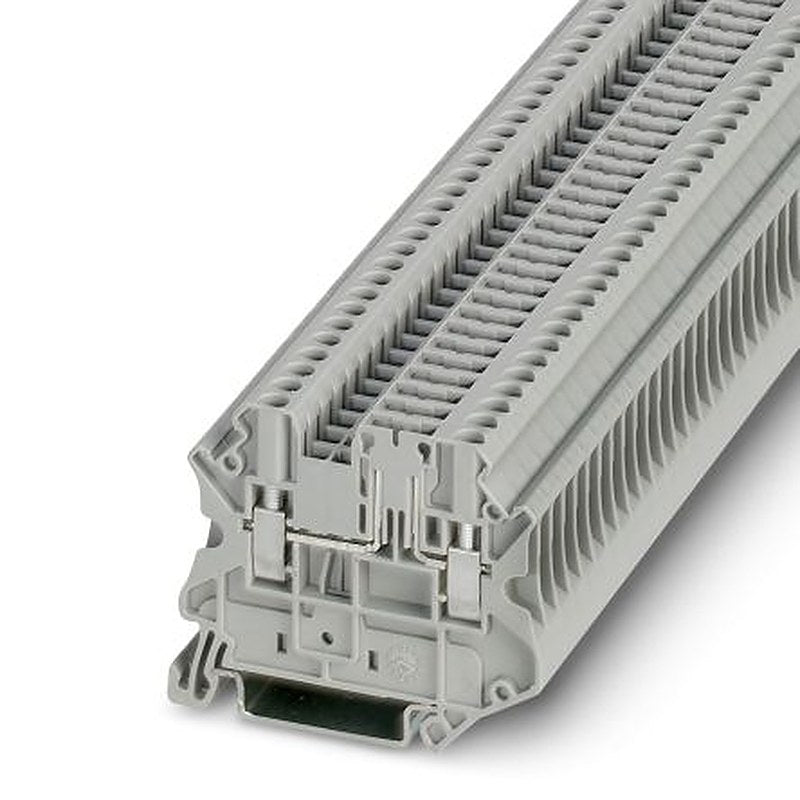 Phoenix Contact 3046391 UT 2.5-TG-P/P Series Disconnect Terminal Block Grey, 1-Level, Screw