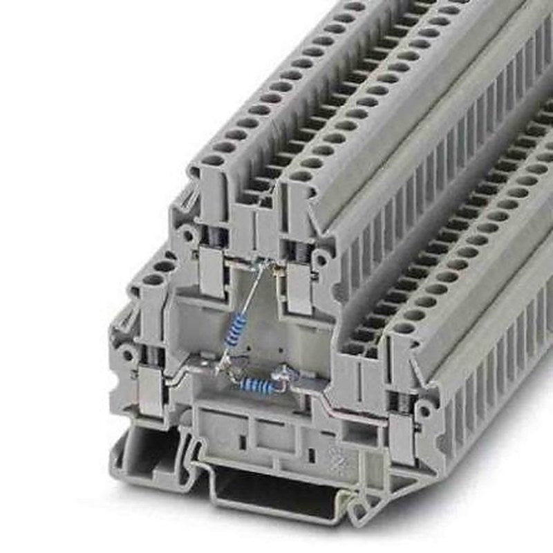 Phoenix Contact 3046671 UTTB Series Component Terminal Block Grey, 0.14mm², 4 mm², Screw
