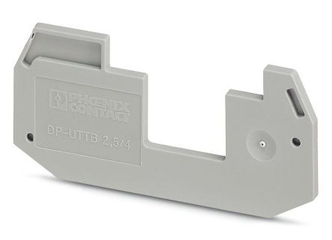 Phoenix Contact DP-UTTB 2.5/4 Series Spacer Plate for Use with DIN Rail Terminal Blocks
