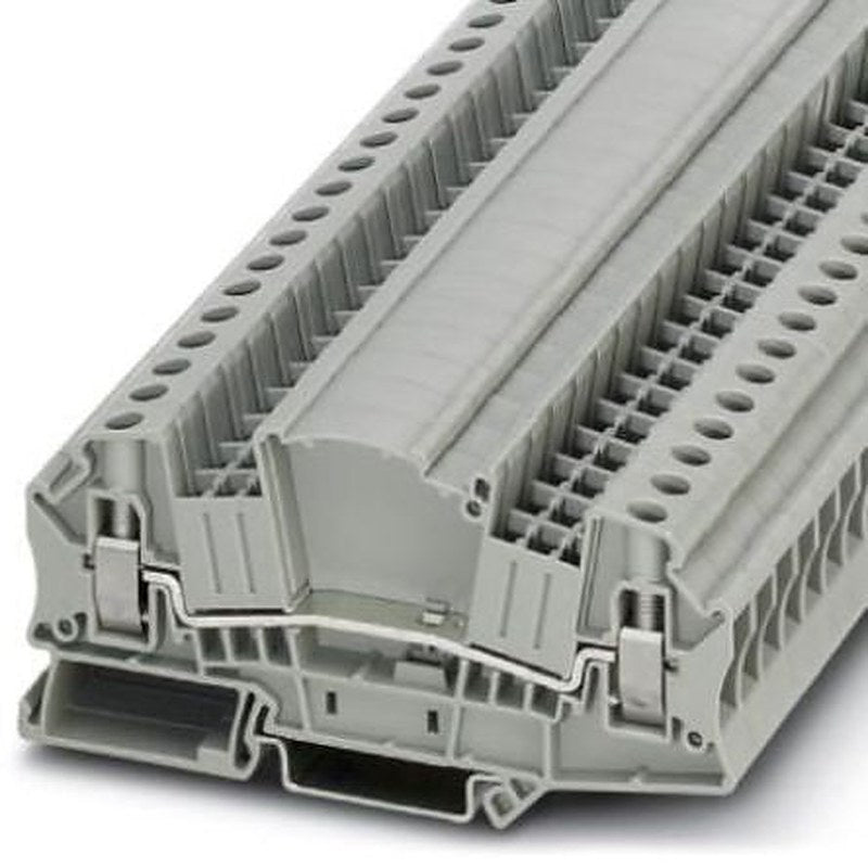 Phoenix Contact 3047413 UTMED 6 Series Feed Through Terminal Block Grey, 0.2mm², 10 mm², 1-Level, Screw