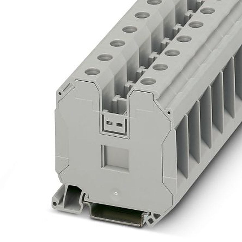 Phoenix Contact 3047727 UT 35 IB Series Feed Through Terminal Block Grey, 1.5mm², 50 mm², 1-Level, Screw, ATEX, EAC Ex,