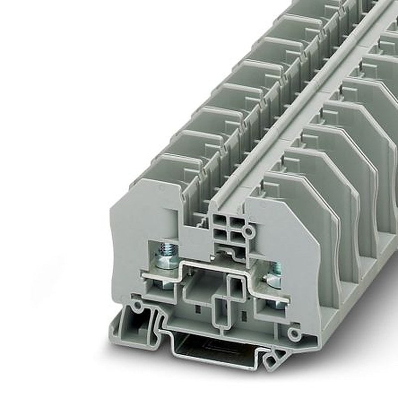 Phoenix Contact 3049521 RTO 5 Series High Current Connector Grey, 0.1mm², 6 mm², 1-Level, Bolt, IECEx, EAC Ex, ATEX