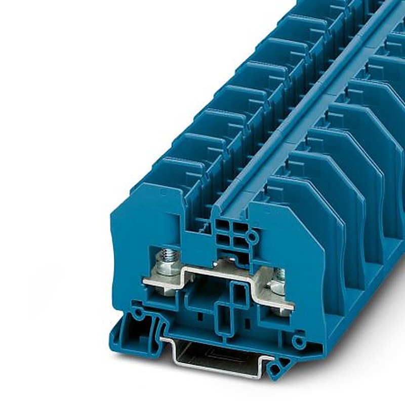 Phoenix Contact 3049767 RTO 5 BU Series High Current Connector Blue, 0.1mm², 6 mm², 1-Level, Bolt, ATEX, EAC Ex, IECEx
