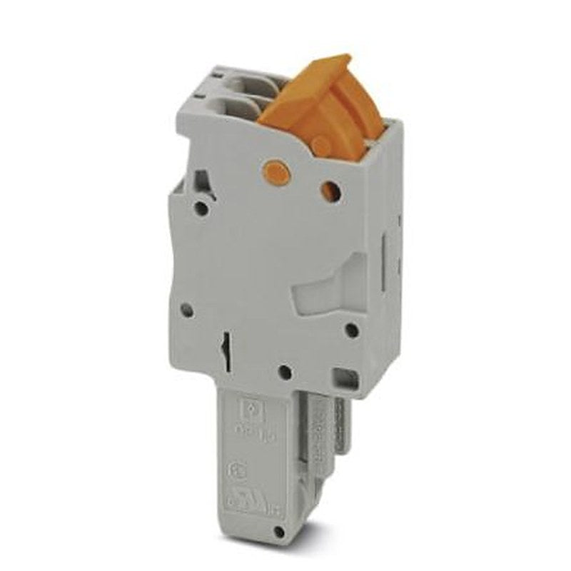 Phoenix Contact QP 1.5/ 2 Series Pluggable Terminal Block, 2-Contact, 5.2 mm Pitch, 1 Row, 3051111