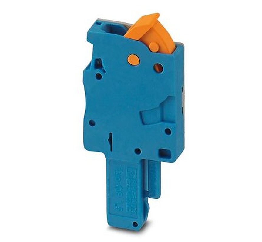 Phoenix Contact QP Series Terminal Plug, 1-Way, 16AWG, 24 AWG Wire, 17.5A Quick Connect