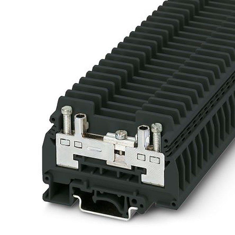 Phoenix Contact 3057348 URTK/S-IB BK Series Disconnect Terminal Block Black, 6mm², 1-Level, Screw