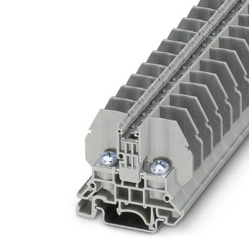 Phoenix Contact 3058143 RSC5 Series Terminal Block Grey, 10mm², 1-Level, Bolt