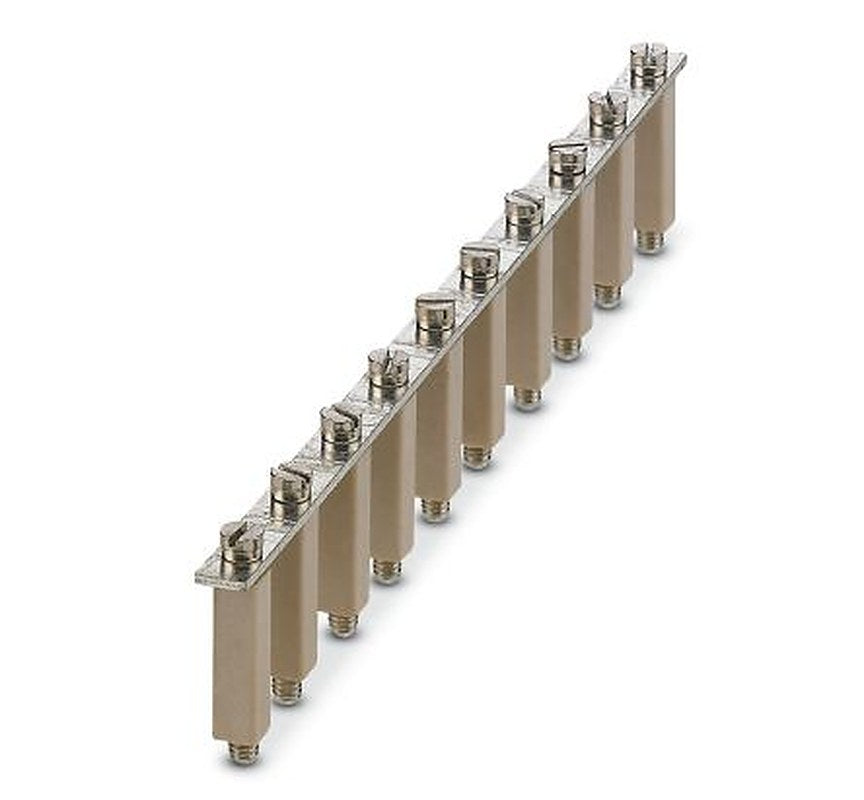 Phoenix Contact FB 10-13 ISO Series Screw Bridge for Use with DIN Rail Terminal Blocks