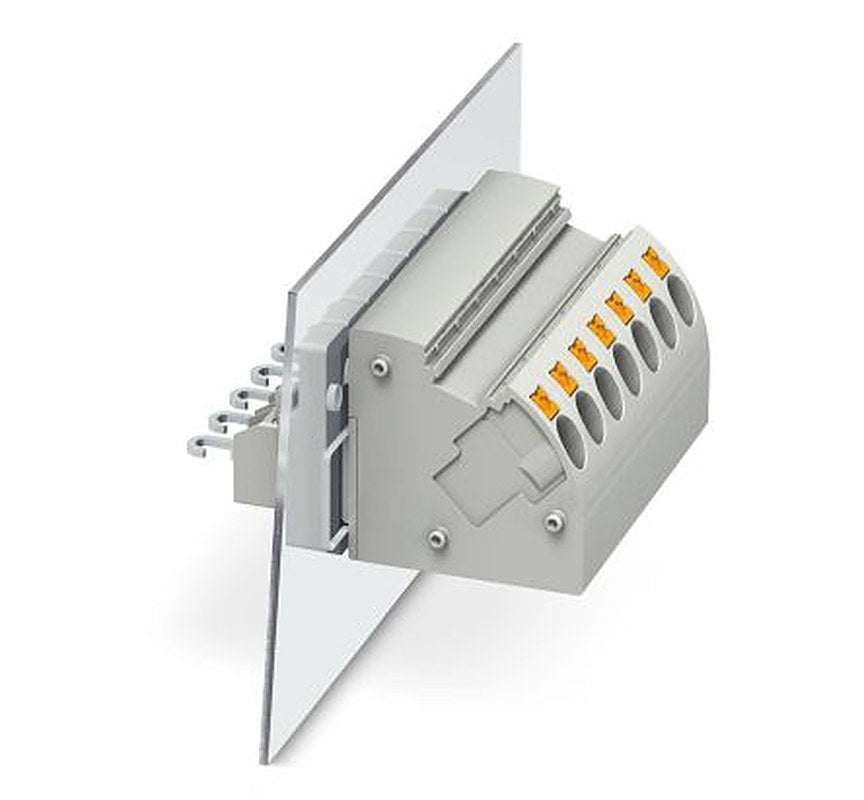 Phoenix Contact PW Series Feed Through Terminal Block, 2-Way, 0.2mm², 4 mm² Wire, 32A Push-in