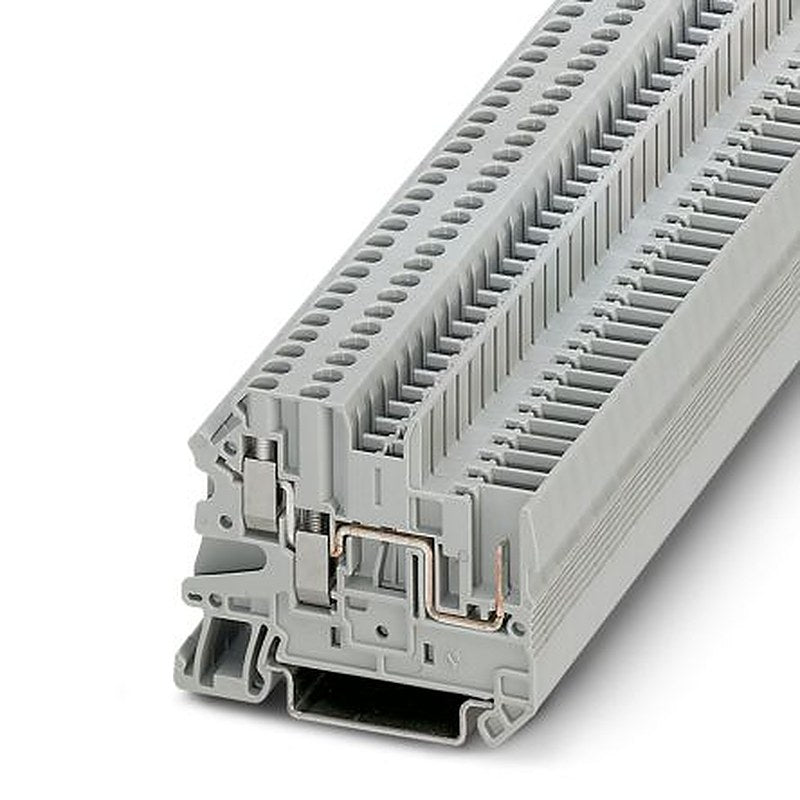 Phoenix Contact UT Series Feed Through Terminal Block, 3-Way, 24A Screw