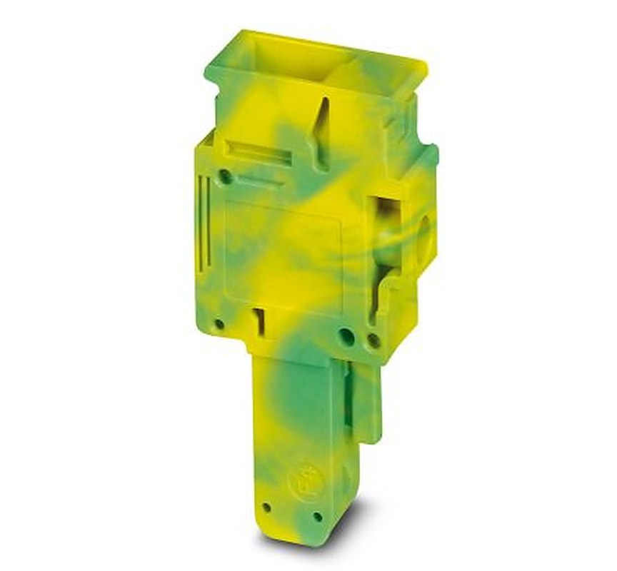 Phoenix Contact UP 6/1 GNYE Series Terminal Plug for Use with DIN Rail