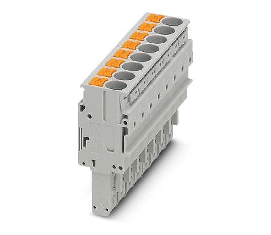 Phoenix Contact PP-H 6/8 Series Pluggable Terminal Block, 8-Contact, 8.2 mm Pitch, 1 Row, 3061635