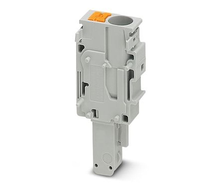 Phoenix Contact PP-H 6/1-M Series Pluggable Terminal Block, 1-Contact, 8.2 mm Pitch, 1 Row, 3061693