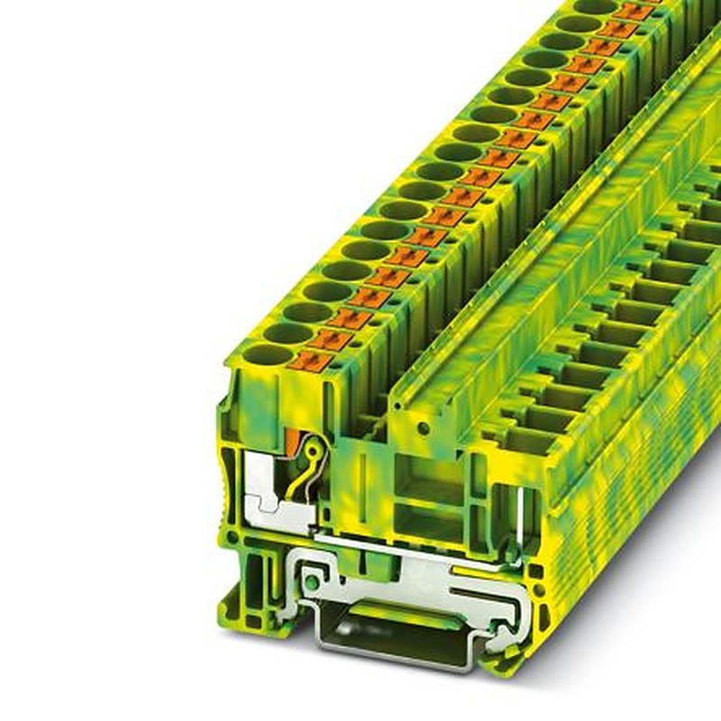 Phoenix Contact PT 6/1P-PE Series Earth Terminal Block Push-in