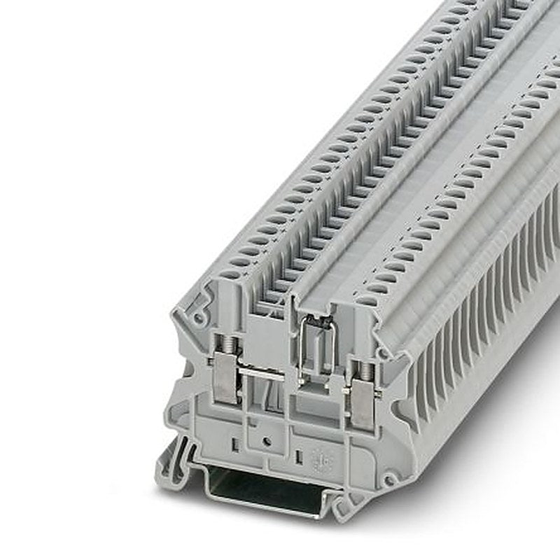 Phoenix Contact 3064137 UT 2.5-MTD-DIO/L-R Series Component Terminal Block Grey, 2.5mm², 1-Level, Screw