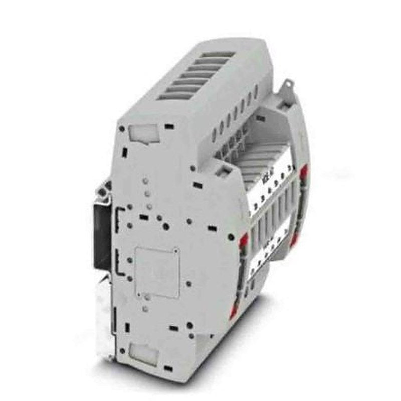 Phoenix Contact UTRE Series Non-Fused Terminal Block, 14-Way, 24AWG, 8 AWG Wire, 30A Screw