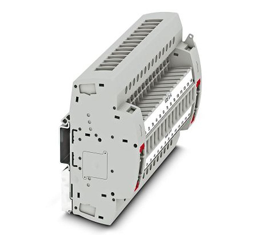 Phoenix Contact UTRE Series Terminal Strip, 28-Way, 24AWG, 8 AWG Wire, 30A Screw