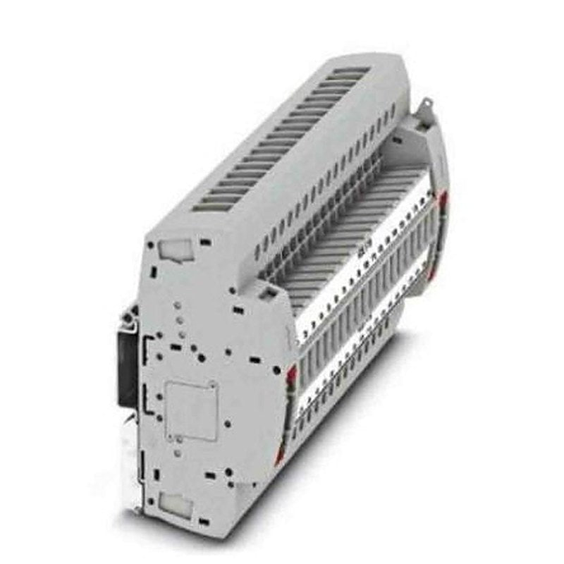Phoenix Contact UTRE Series Non-Fused Terminal Block, 38-Way, 24AWG, 8 AWG Wire, 30A Screw