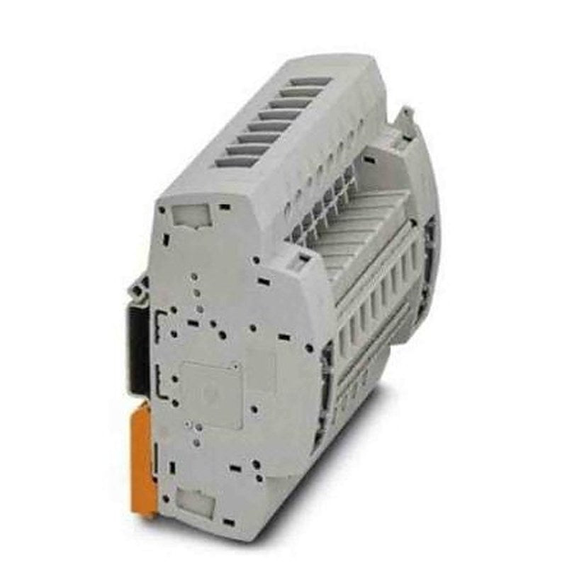 Phoenix Contact UTRE Series Non-Fused Terminal Block, 16-Way, 24AWG, 8 AWG Wire, 30A Screw