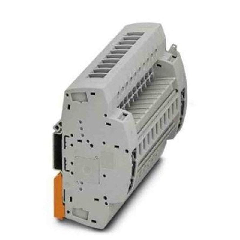 Phoenix Contact UTRE Series Non-Fused Terminal Block, 20-Way, 24AWG, 8 AWG Wire, 30A Screw