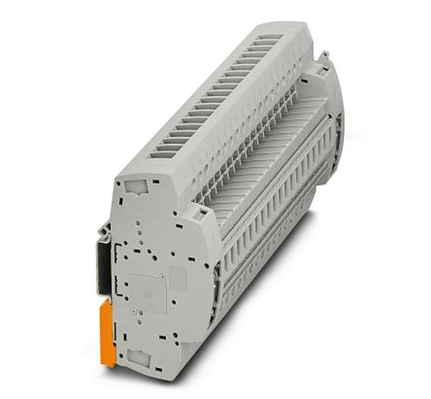 Phoenix Contact UTRE Series Terminal Strip, 38-Way, 24AWG, 8 AWG Wire, 30A Screw