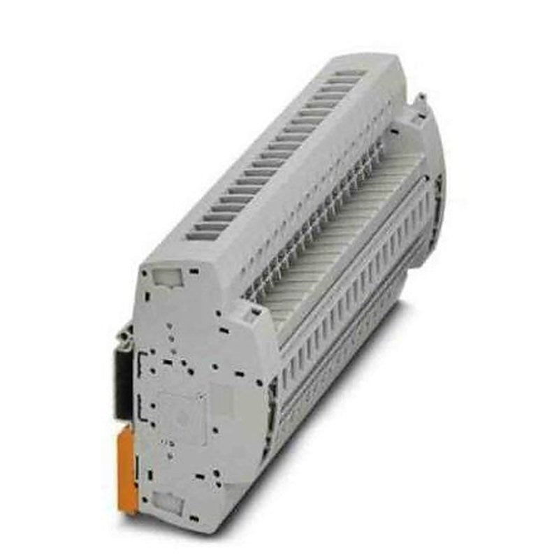 Phoenix Contact UTRE Series Non-Fused Terminal Block, 40-Way, 24AWG, 8 AWG Wire, 30A Screw