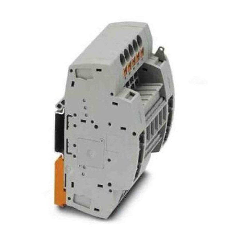 Phoenix Contact PTRE Series Non-Fused Terminal Block, 10-Way, 20AWG, 8 AWG Wire, 30A Push-in