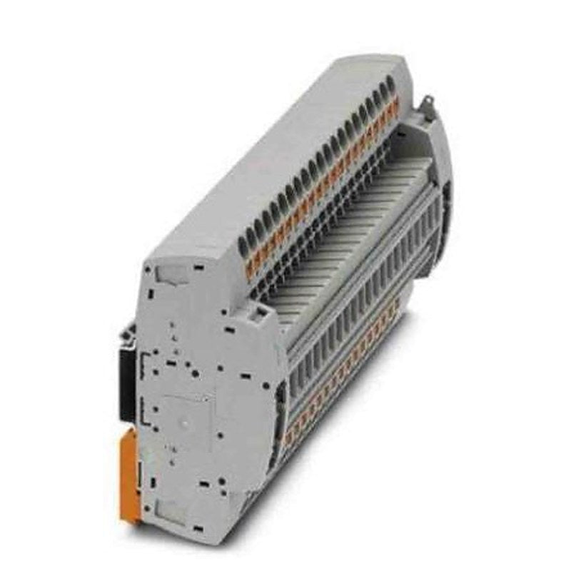 Phoenix Contact PTRE Series Non-Fused Terminal Block, 42-Way, 20AWG, 8 AWG Wire, 30A Push-in