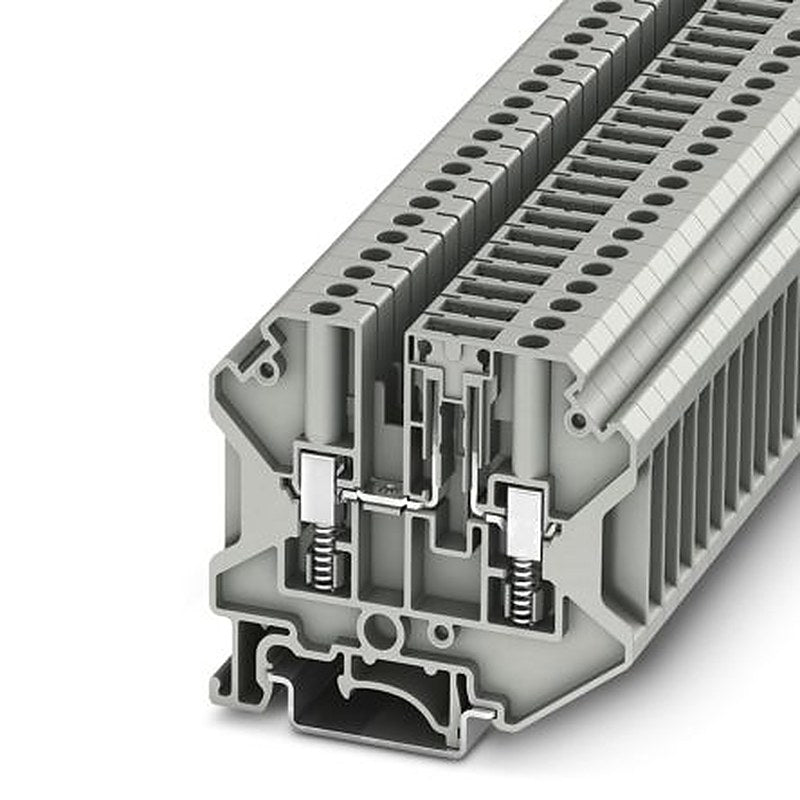 Phoenix Contact 3070301 USST 4-TG Series Disconnect Terminal Block Grey, 0.2mm², 6 mm², 1-Level, Screw