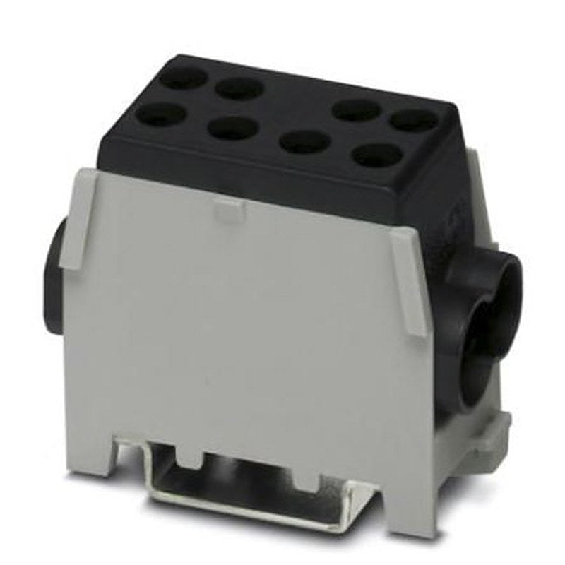Phoenix Contact 3071351 UDB 2X35/25 BK Series Terminal Block Black, 1-Level, Screw