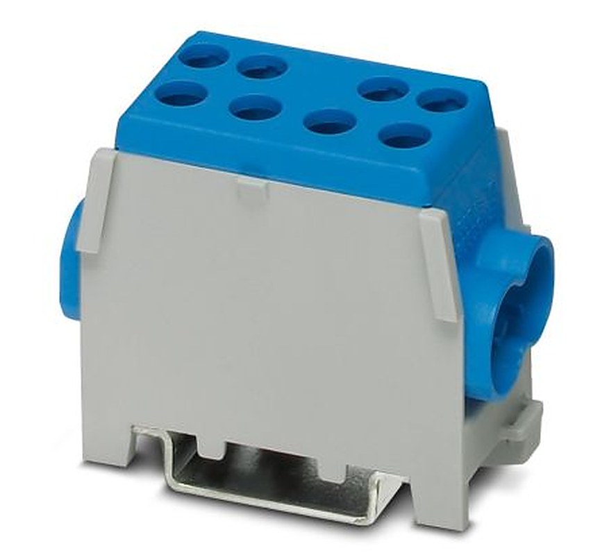 Phoenix Contact 3071353 UDB 2X35/25 BU Series Terminal Block Blue, 1.5mm², 35 mm², 1-Level, Screw