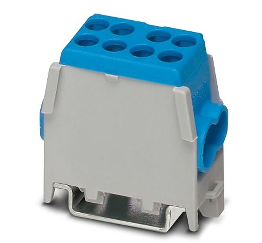 Phoenix Contact 3071358 UDB 2X25/16 BU Series Terminal Block Blue, 25mm², 1-Level, Screw