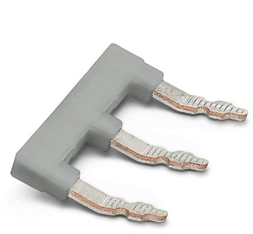 Phoenix Contact EB 1/3/5-8 Series Insertion Bridge for Use with DIN Rail Terminal Blocks