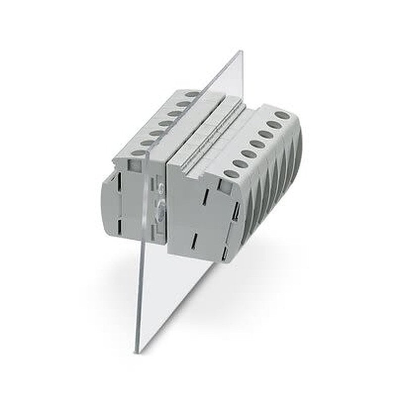 Phoenix Contact UW 16 Series 0° Panel Feed Through Terminal Plug, 2 Contact(s), 12 mm Pitch, 1 Row