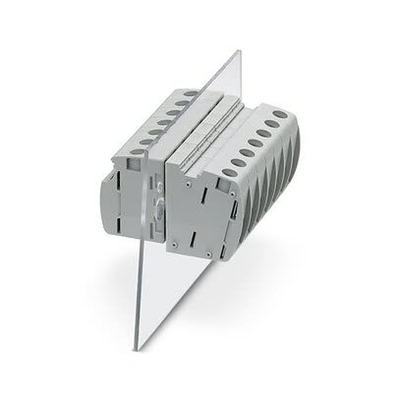 Phoenix Contact UW 16/S Series 0° Panel Feed Through Terminal Plug, 2 Contact(s), 12.1 mm Pitch, 1 Row
