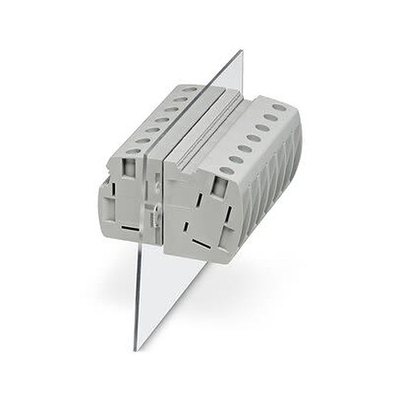 Phoenix Contact UW 25 Series 0° Panel Feed Through Terminal Plug, 2 Contact(s), 15.1 mm Pitch, 1 Row