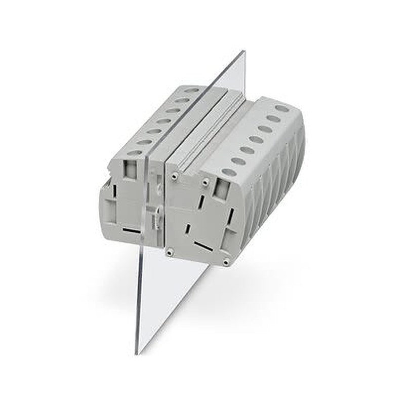 Phoenix Contact UW 25/S Series 0° Panel Feed Through Terminal Plug, 2 Contact(s), 15.1 mm Pitch, 1 Row
