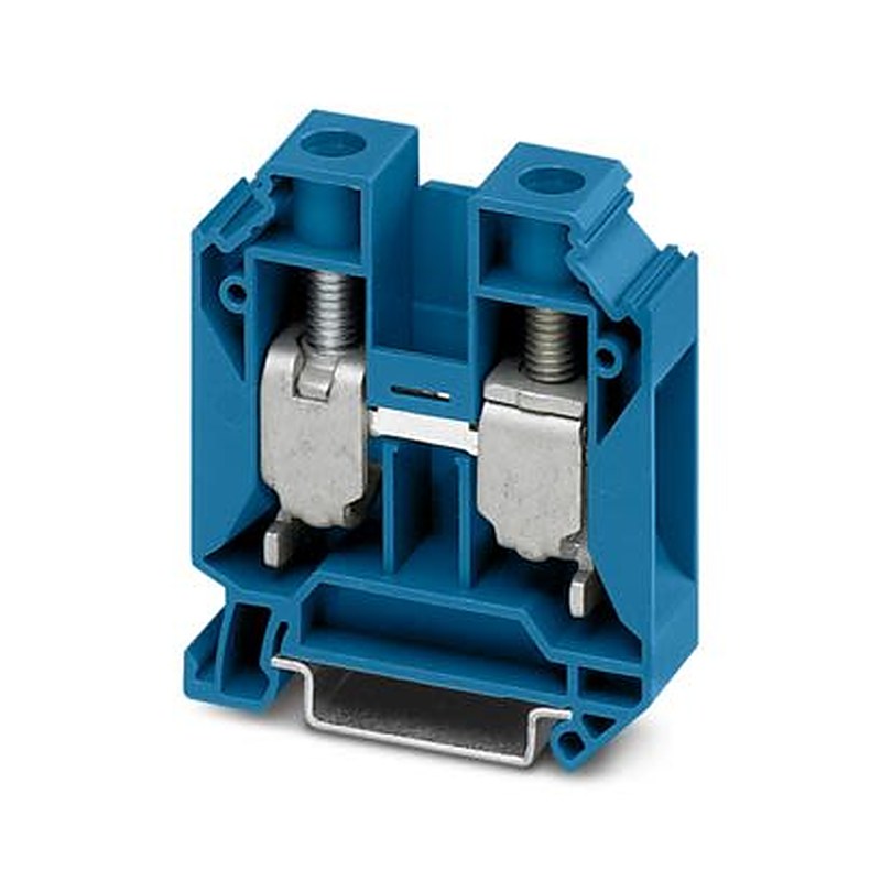Phoenix Contact 3076662 TB Series Feed Through Terminal Block Blue, 1-Level, Screw, EFUP-E