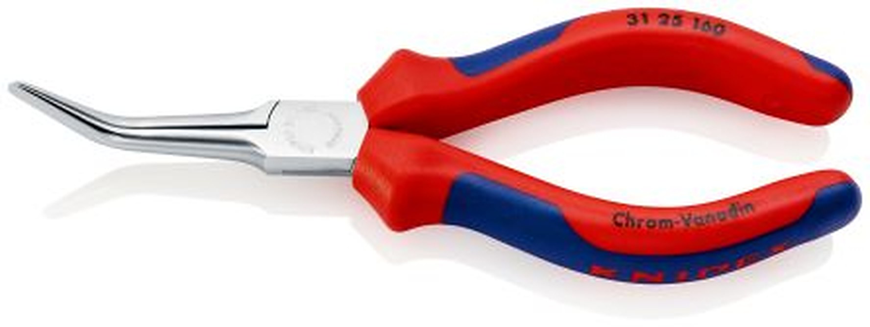 Knipex 1-Piece Nose Plier, 160 mm Overall, 55mm Jaw