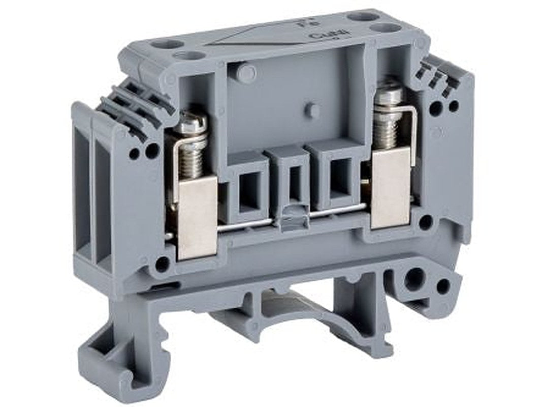 Phoenix Contact 3100046 MTKD-FE/CUNI Series Thermoelectric Voltage Terminal Block Grey, 1-Level, Screw