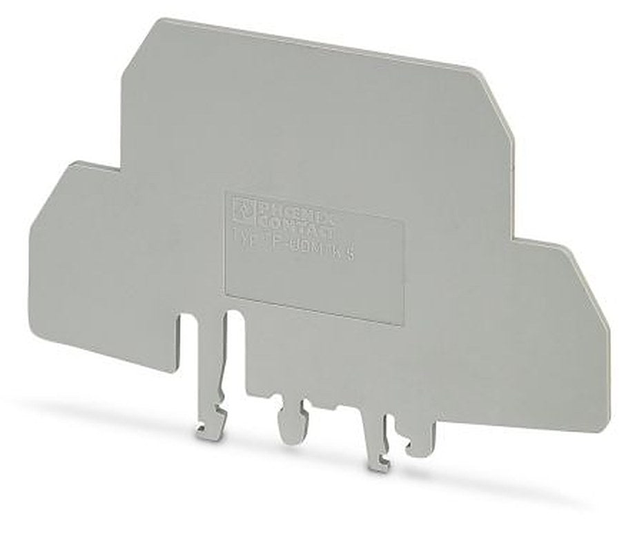 Phoenix Contact TP-UDMTK 5 Series Separating Plate for Use with DIN Rail Terminal Blocks