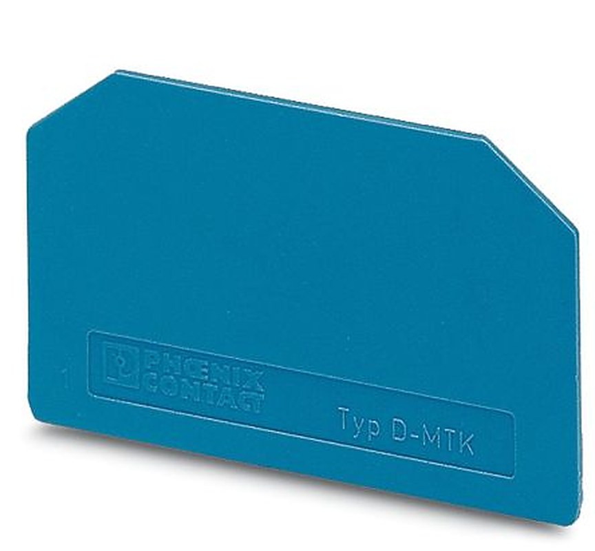 Phoenix Contact D-MTK BU Series End Cover