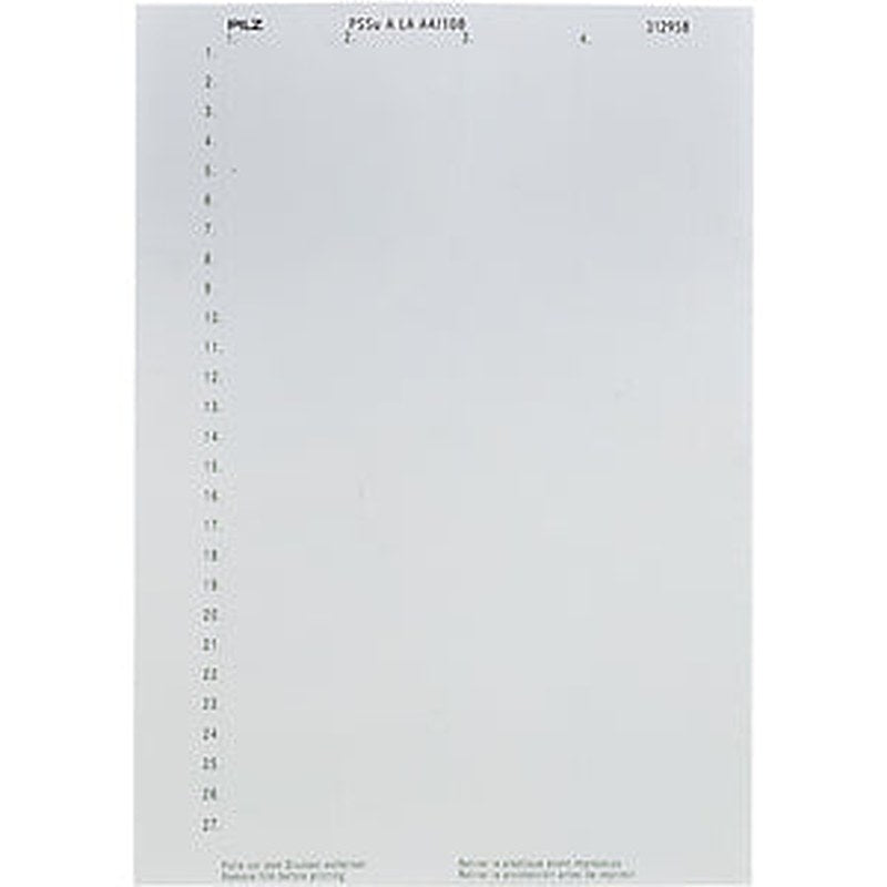 Pilz 312958 - PSSu A LA0 (10 x 108 pcs.)