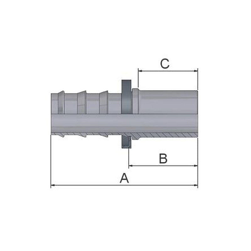 Parker 31D82-15-8 Hydraulic Fitting Male, Brass, 0.5 in Hose ID