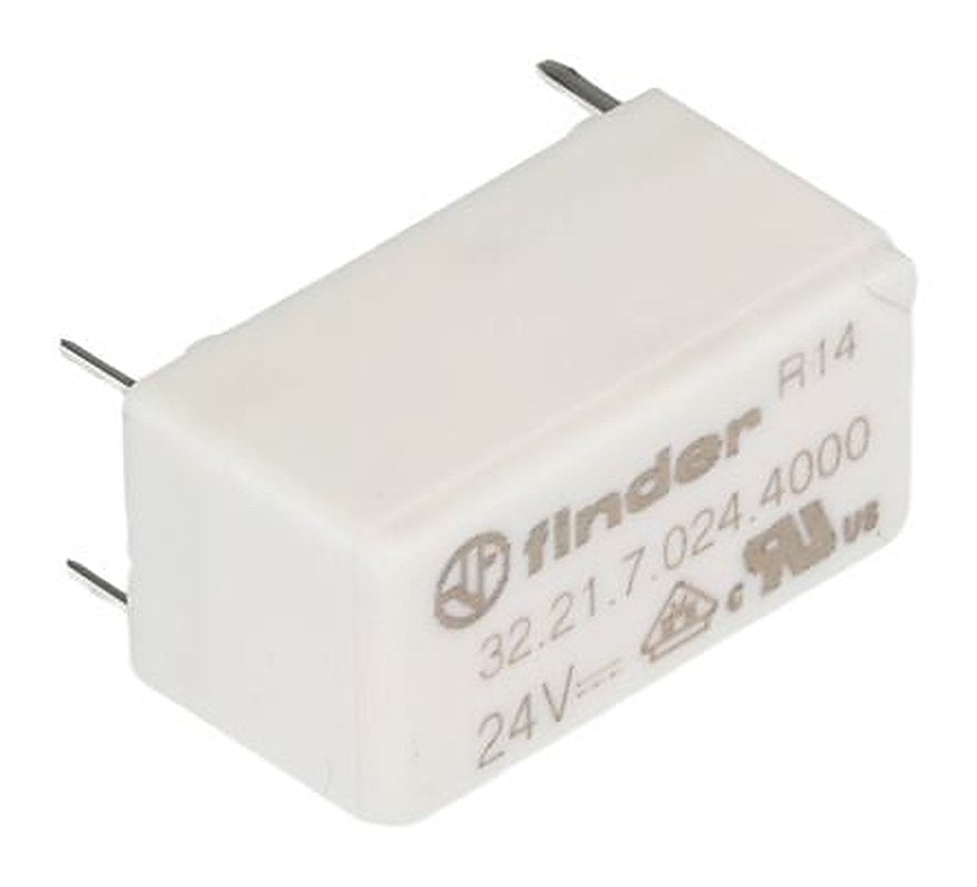 Finder PCB Relay, 48V dc, 5 V dc Coil, 6A Switching Current, SPDT