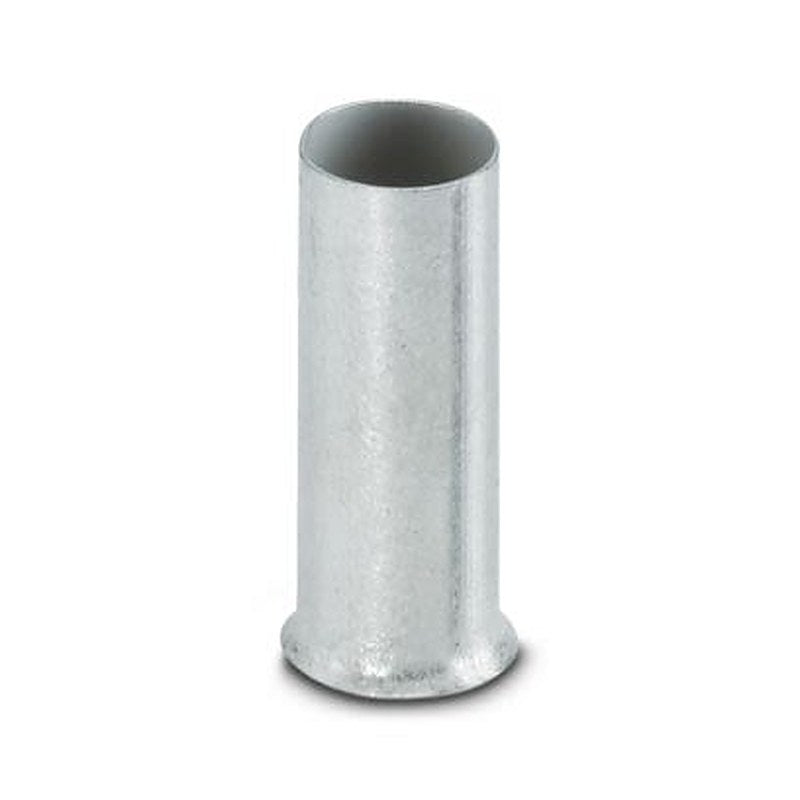 Phoenix Contact, A 25 -20 Ferrule, 20 mm Pin Length, 7.3 mm Pin Diameter, Silver to 4 AWG Wire Size