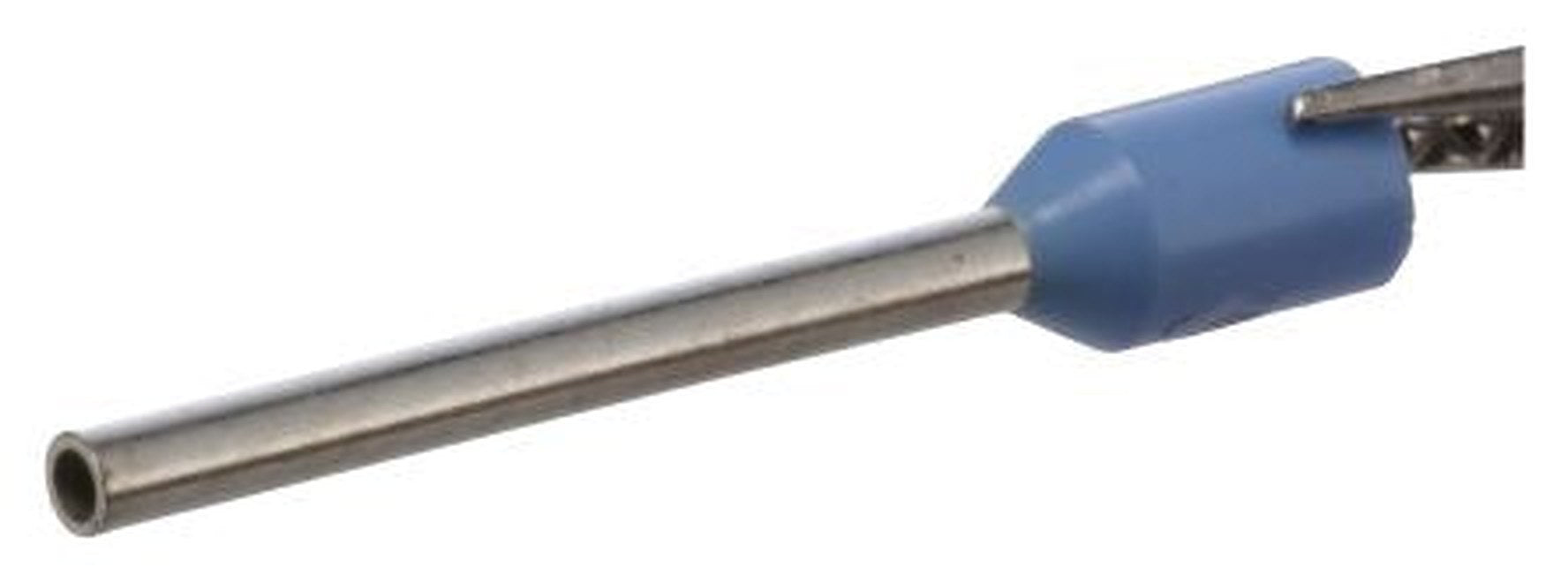 Phoenix Contact, AI0.25-12 BU Insulated Crimp Bootlace Ferrule, 12 mm Pin Length, 0.8 mm Pin Diameter, Blue to 23 AWG