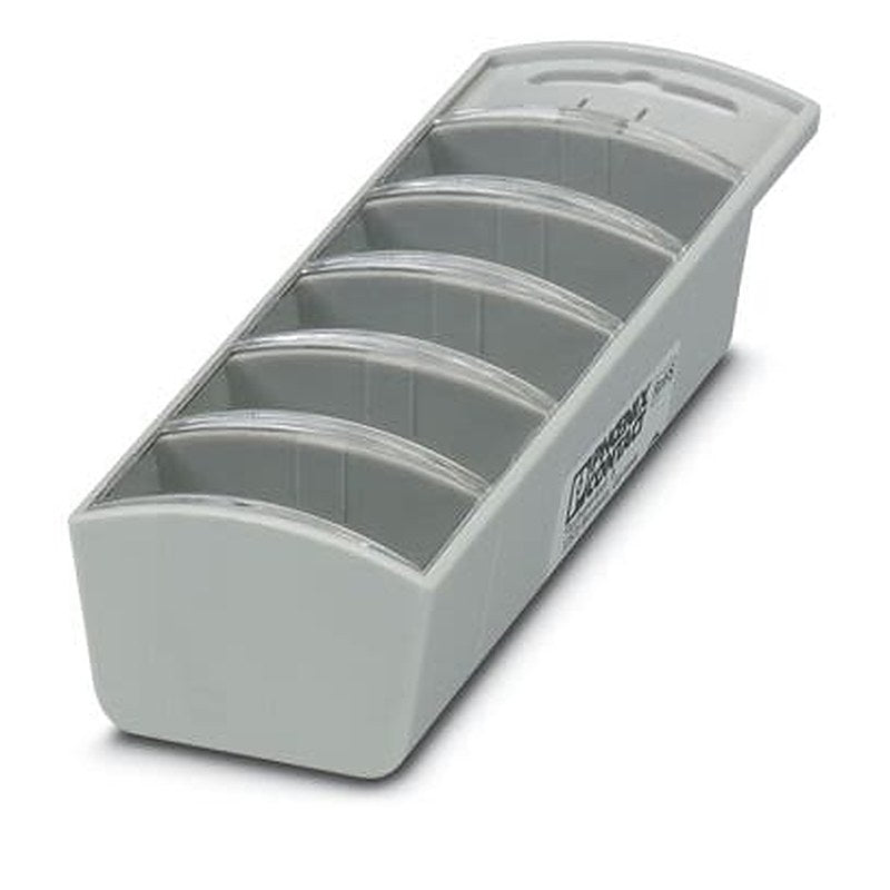 Phoenix Contact 5 Cell Light Grey Compartment Box