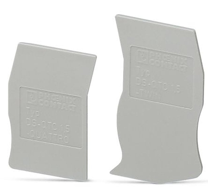 Phoenix Contact DS-QTC 1.5 Series Cover for Use with DIN Rail Terminal Blocks