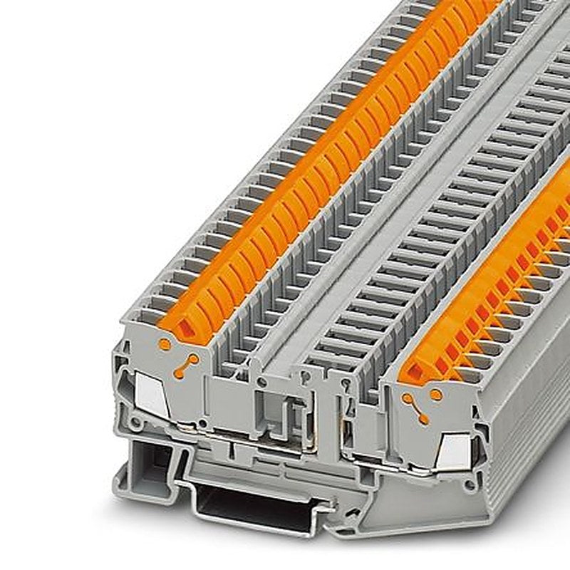 Phoenix Contact 3206490 Disconnect Terminal Block Grey, 0.5mm², 2.5 mm², 1-Level, Quick Connect